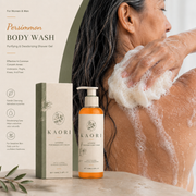 Gel de ducha de caqui Kakiori — 2