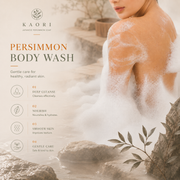 Gel de ducha de caqui Kakiori — 4